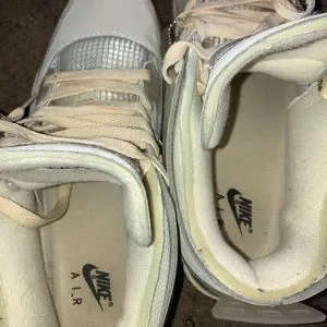 Jordan | Shoes | Off White Jordan 4s Size 2 Worn 2 Times 